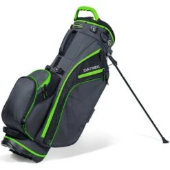 Datrek Go Lite Hybrid Stand Bag -Golf Equipment Store datrek 2022 go lite hybrid stand bag charcoal lime black itempicture