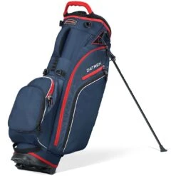Datrek Go Lite Hybrid Stand Bag -Golf Equipment Store datrek 2024 go lite hybrid stand bag navy red white itempicture