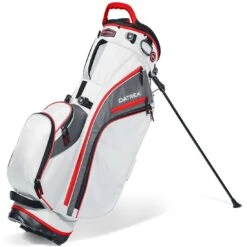 Datrek Go Lite Hybrid Stand Bag -Golf Equipment Store datrek 2024 go lite hybrid stand bag white red charcoal itempicture