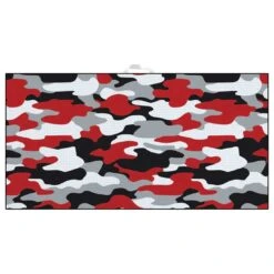 Devant Red/Black Camo Ultimate Microfiber Towel