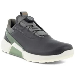 Ecco Biom H4 Boa Golf Shoes Magnet/Frosty Green 7 Ecco Biom H4 Boa Golf Shoes Magnet/Frosty Green -Golf Equipment Store ecco biom h4 boa golf shoes magnet frosty green front itmepicture