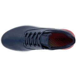 Ecco Women's S-Three Golf Shoes Marine/Hibiscus -Golf Equipment Store ecco womens s three golf shoes marine hibiscus top itempicture
