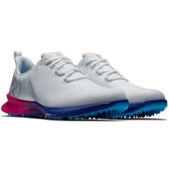FootJoy Fuel Sport Golf Shoes White/Pink -Golf Equipment Store footjoy fuel sport golf shoes white pink 55455 pair itempicture