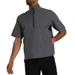 FootJoy HydroLite X Short Sleeve Rain Pullover