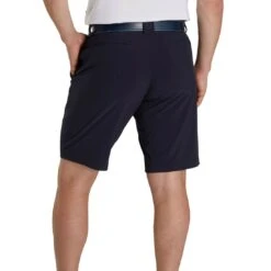 FootJoy Lightweight Shorts 9 FootJoy Lightweight Shorts -Golf Equipment Store footjoy lightweight shorts navy back itempicture