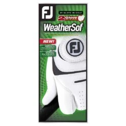 FootJoy WeatherSof Golf Gloves Prior Generation - 2 Pack