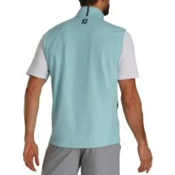 FootJoy ThermoSeries Fleece Back Vest -Golf Equipment Store footjoy thermoseries fleece back vest seaglass back itempicture