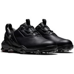 FootJoy Tour Alpha Golf Shoes Black/Red -Golf Equipment Store footjoy tour alpha golf shoes black red pair itempicture