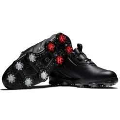FootJoy Tour Alpha Golf Shoes Black/Red -Golf Equipment Store footjoy tour alpha golf shoes black red sombo itempicture