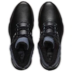 FootJoy Women's Winter Golf Boots Black -Golf Equipment Store footjoy womens golf specialty rain boots black 98825 top itempicture