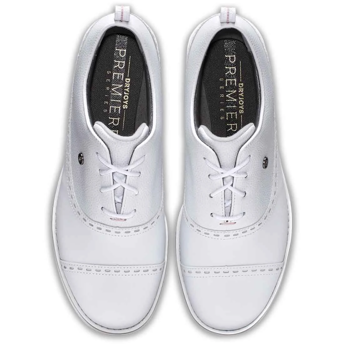 FootJoy Women's Premiere Series Cap Toe Golf Shoes White 7 FootJoy Women's Premiere Series Cap Toe Golf Shoes White - Image 7