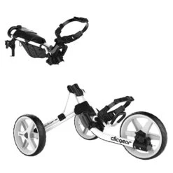 Clicgear 4.0 Push Cart -Golf Equipment Store golf cart clicgear 4.0 push cart white itempicture