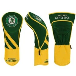 Team Effort MLB Driver Headcover -Golf Equipment Store mcarthur sports mlb driver headcover oakland athletics