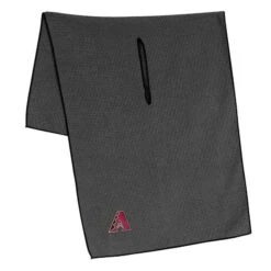 Team Effort MLB 19 X 41 Grey Microfiber Towel -Golf Equipment Store mcarthur sports mlb grey microfiber towel arizona diamondbacks
