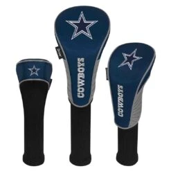 Team Effort NFL Set Of 3 Headcovers -Golf Equipment Store mcarthur sports nfl set of 3 headcovers dallas cowboys