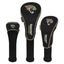 Team Effort NFL Set Of 3 Headcovers -Golf Equipment Store mcarthur sports nfl set of 3 headcovers jacksonville jaguars