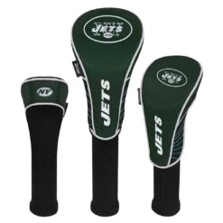 Team Effort NFL Set Of 3 Headcovers -Golf Equipment Store mcarthur sports nfl set of 3 headcovers new york jets