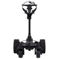 MGI Zip Navigator AT Electric Golf Caddy Refurbished -Golf Equipment Store mgi zip navigator at electric golf caddy black front itempicture