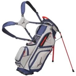 Mizuno BR-DX 14-Way Stand Bag -Golf Equipment Store mizuno 2022 br dx 14 way stand bag grey navy itempicture