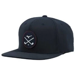 Mizuno Crossed Clubs Snapback Hat -Golf Equipment Store mizuno crossed clubs snapback hat navy itempicture