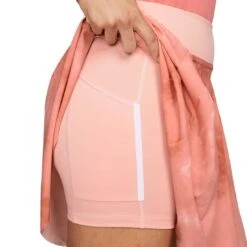 Nike Women's Dri-FIT Long Printed Skort -Golf Equipment Store nike 2022 womens dri fit long printed skort arctic orange phone pocket itempicture