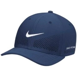 Nike Dri-FIT ADV Rise Hat -Golf Equipment Store nike 2023 dri fit adv rise hat midnight navy front itempicture