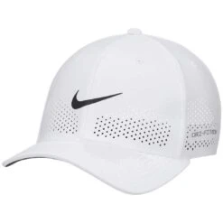 Nike Dri-FIT ADV Rise Hat -Golf Equipment Store nike 2023 dri fit adv rise hat white front itempicture
