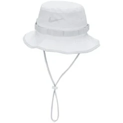 Nike Dri-FIT Apex Bucket Hat 6 Nike Dri-FIT Apex Bucket Hat -Golf Equipment Store nike 2023 dri fit apex bucket hat white front itempicture