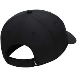 Nike Dri-FIT Club Hat -Golf Equipment Store nike 2023 dri fit club hat black white back itempicture