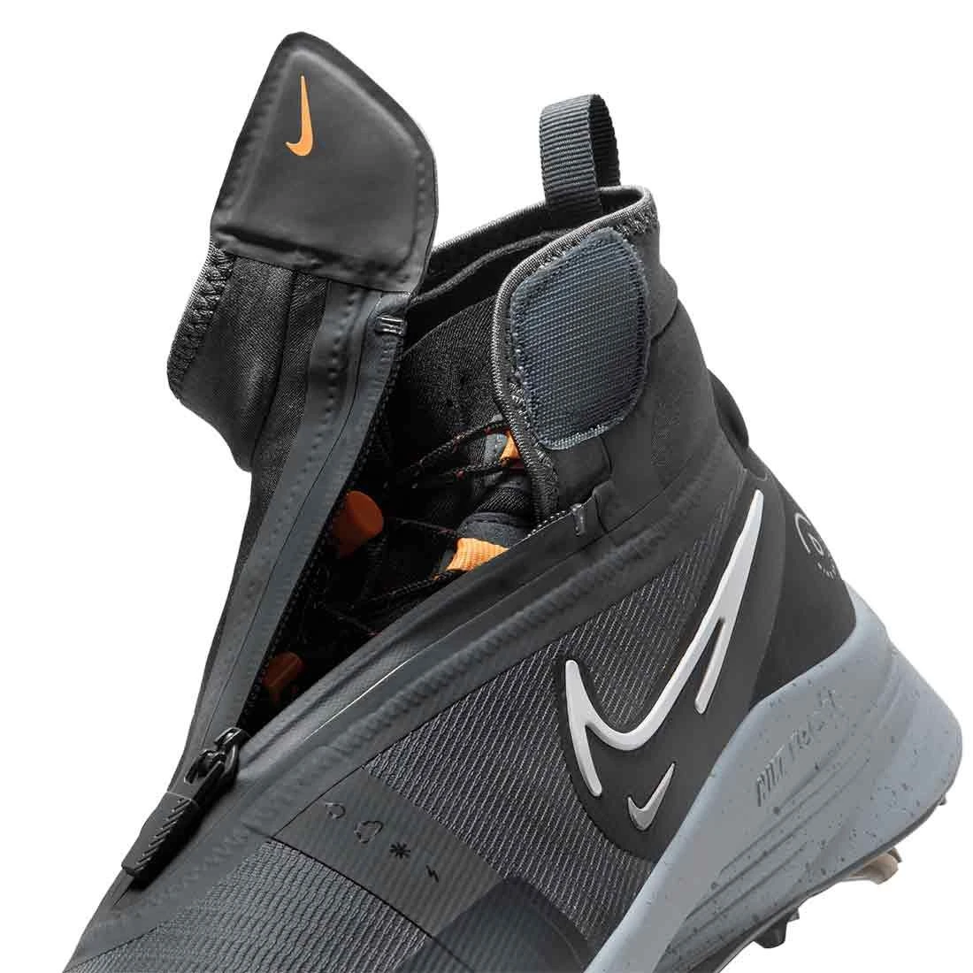 Nike Air Zoom Infinity Tour NXT% Shield Golf Shoes Iron Grey/White/Black 9 Nike Air Zoom Infinity Tour NXT% Shield Golf Shoes Iron Grey/White/Black - Image 9