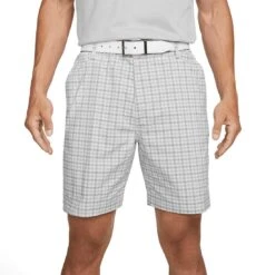 Nike Dri-FIT Chino Plaid Shorts -Golf Equipment Store nike dri fit chino plaid shorts light smoke grey itempicture