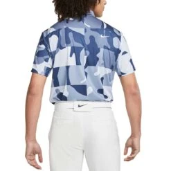 Nike Dri-FIT Tour Camo Polo 11 Nike Dri-FIT Tour Camo Polo -Golf Equipment Store nike dri fit tour camo polo blue whisper back itempicture