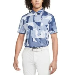 Nike Dri-FIT Tour Camo Polo 10 Nike Dri-FIT Tour Camo Polo -Golf Equipment Store nike dri fit tour camo polo blue whisper itempicture