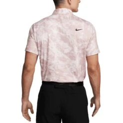 Nike Dri-FIT Tour Solar Floral Polo 8 Nike Dri-FIT Tour Solar Floral Polo -Golf Equipment Store nike dri fit tour solar floral polo light soft pink back itempicture