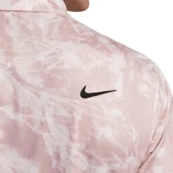 Nike Dri-FIT Tour Solar Floral Polo 9 Nike Dri-FIT Tour Solar Floral Polo -Golf Equipment Store nike dri fit tour solar floral polo light soft pink detail itempicture