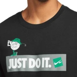 Nike Verbiage Golf Tee -Golf Equipment Store nike verbiage golf tee black detail front itempicture