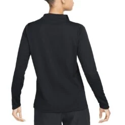Nike Women's Dri-FIT UV Advantage Mock-Neck Top 8 Nike Women's Dri-FIT UV Advantage Mock-Neck Top -Golf Equipment Store nike womens dri fit uv advantage mock neck top black back itempicture