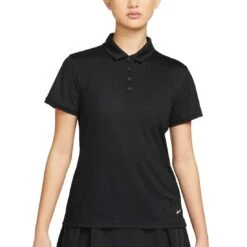 Nike Women's Dri-FIT Victory Polo 17 Nike Women's Dri-FIT Victory Polo -Golf Equipment Store nike womens dri fit victory polo dh2309 black itempicture