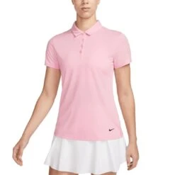 Nike Women's Dri-FIT Victory Polo 23 Nike Women's Dri-FIT Victory Polo -Golf Equipment Store nike womens dri fit victory polo medium soft pink itempicture