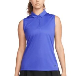 Nike Women's Dri-FIT Victory Sleeveless Polo 18 Nike Women's Dri-FIT Victory Sleeveless Polo -Golf Equipment Store nike womens dri fit victory sleeveless polo lapis itempicture