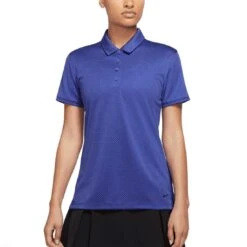Nike Women's Dri-FIT Victory Textured Polo -Golf Equipment Store nike womens dri fit victory textured polo lapis itempicture