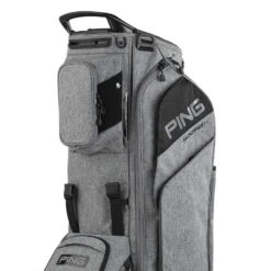 Ping Hoofer 14-Way Stand Bag 18 Ping Hoofer 14-Way Stand Bag -Golf Equipment Store ping 2023 hoofer 14 way stand bag heather grey black detail3 itempicture