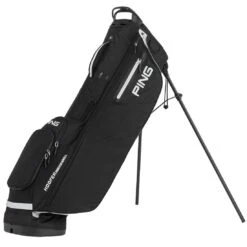 Ping Hoofer Craz-E Lite Stand Bag -Golf Equipment Store ping 2023 hoofer craz e lite stand bag black platinum itempicture