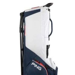 Ping Hoofer Lite Stand Bag -Golf Equipment Store ping 2023 hoofer lite stand bag navy platinum red detail6 itempicture