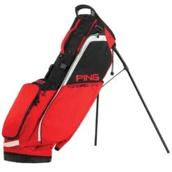 Ping Hoofer Lite Stand Bag -Golf Equipment Store ping 2023 hoofer lite stand bag red black white itempicture