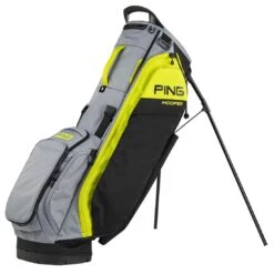 Ping Hoofer Stand Bag -Golf Equipment Store ping 2023 hoofer stand bag black iron neon yellow itempicture