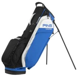 Ping Hoofer Stand Bag -Golf Equipment Store ping 2023 hoofer stand bag royal black white itempicture