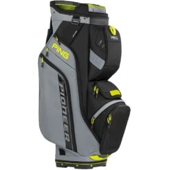 Ping Pioneer Cart Bag -Golf Equipment Store ping 2024 pioneer cart bag iron black neon yellow itempicture