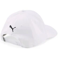 Puma P Snapback Hat 11 Puma P Snapback Hat -Golf Equipment Store puma 2023 p snapback hat white black back itempicture
