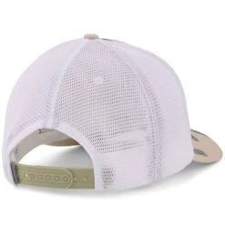 Puma Pineapples Trucker P Hat -Golf Equipment Store puma 2023 pineapples trucker p hat white pepper back itempicture
